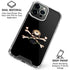 Alchemy Skull and Crossbones iPhone 16 Pro Clear Case